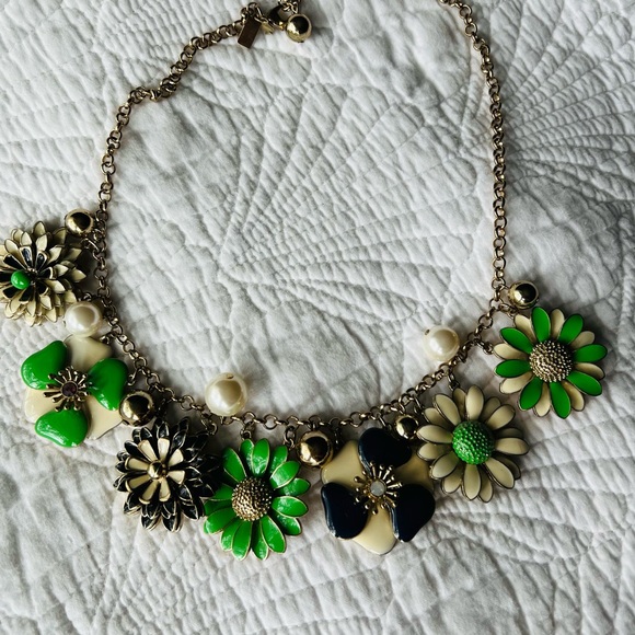 Kate Spade Floral Statement Necklace - Picture 1 of 3